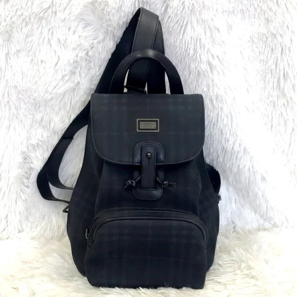 Burberry | Bags | Bubrberry Vintage Small Back Pack Navy  display picture 1
